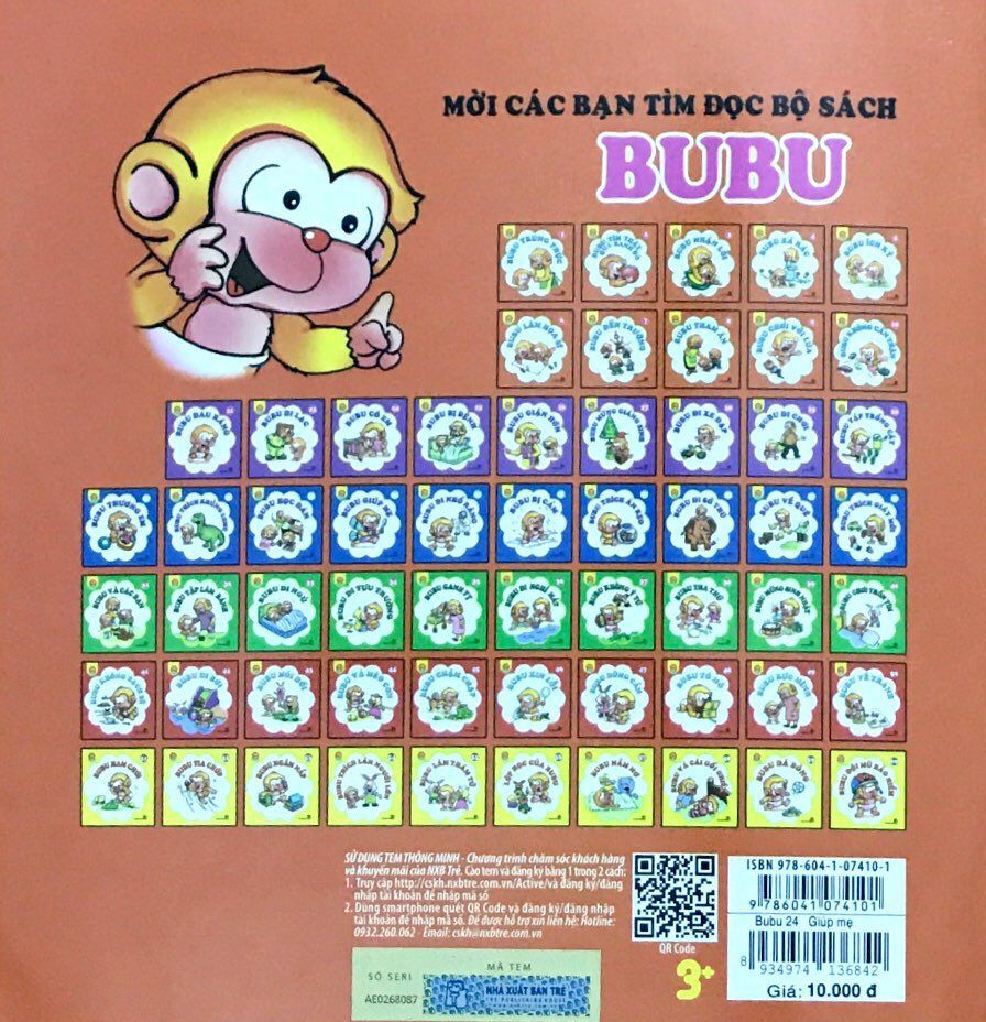  Bé học Lễ giáo  Bubu 24: Giúp mẹ 