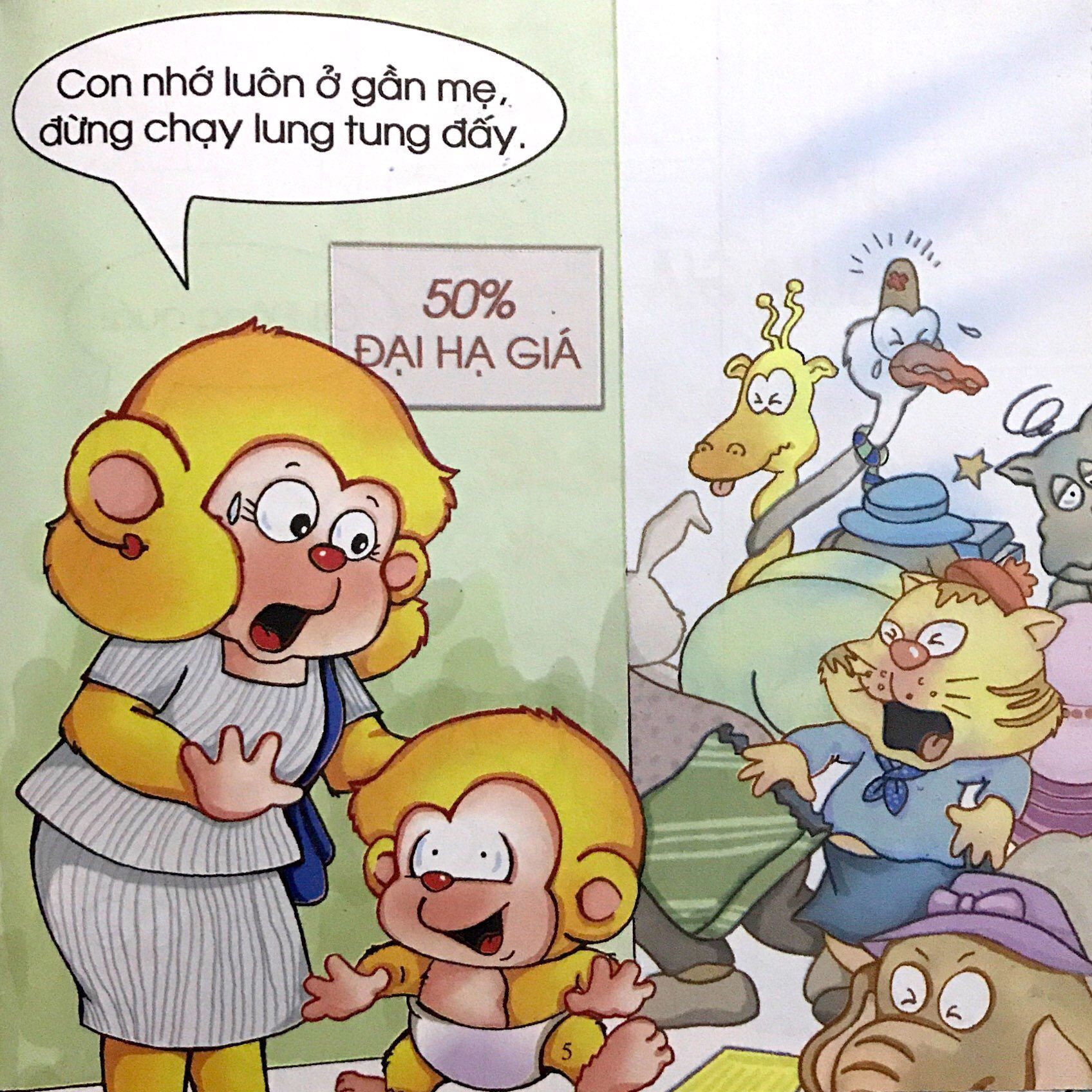  Bé học Lễ giáo  Bubu 12: Đi lạc 