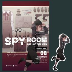  SPY ROOM - Lớp Học Điệp Viên - Tập 8 - Sougen Sara - Tặng Kèm Bookmark 