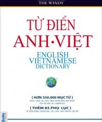  Từ điển Anh - Việt (bìa mềm Trắng - 198k) 