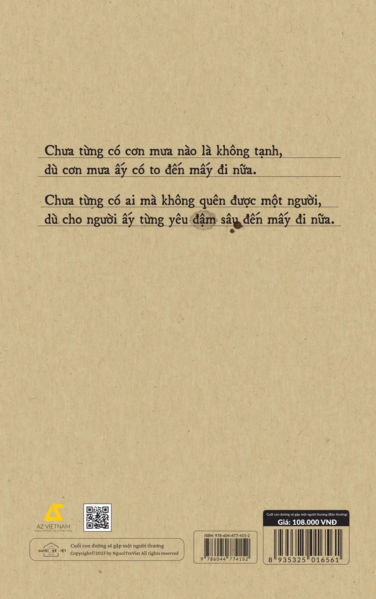  Cuối Con Đường Sẽ Gặp Một Người Thương 