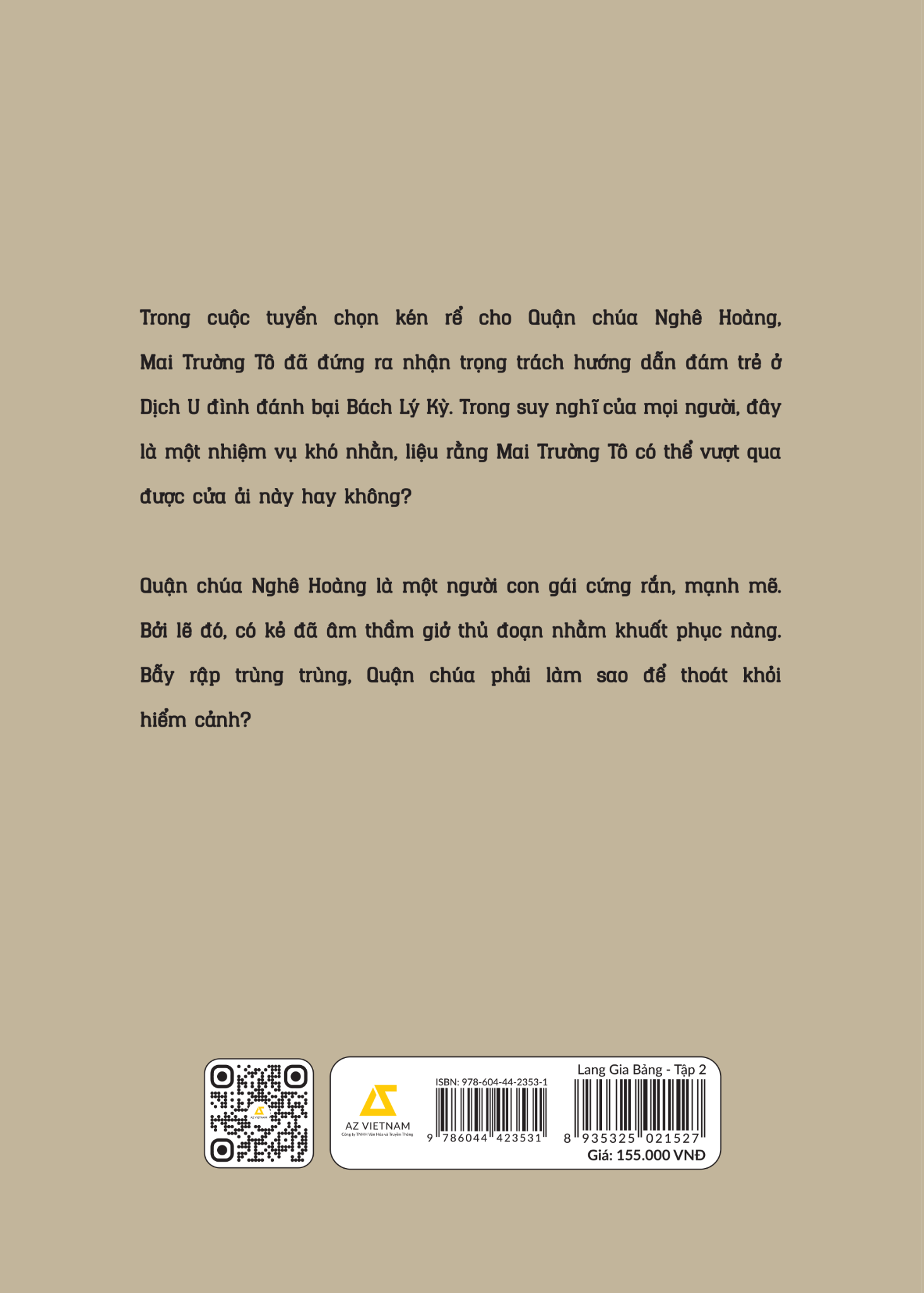  Lang Gia Bảng (Tập 2) - Truyện Tranh Màu 