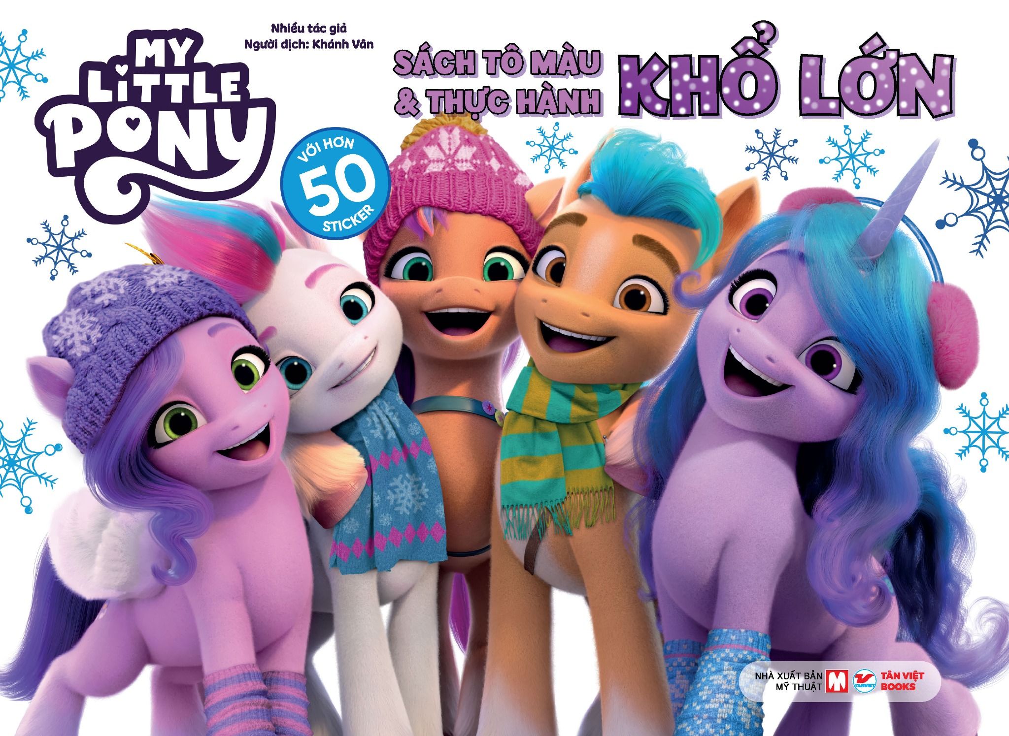  My Little Pony: Sách Tô Màu & Thực Hành Khổ Lớn 