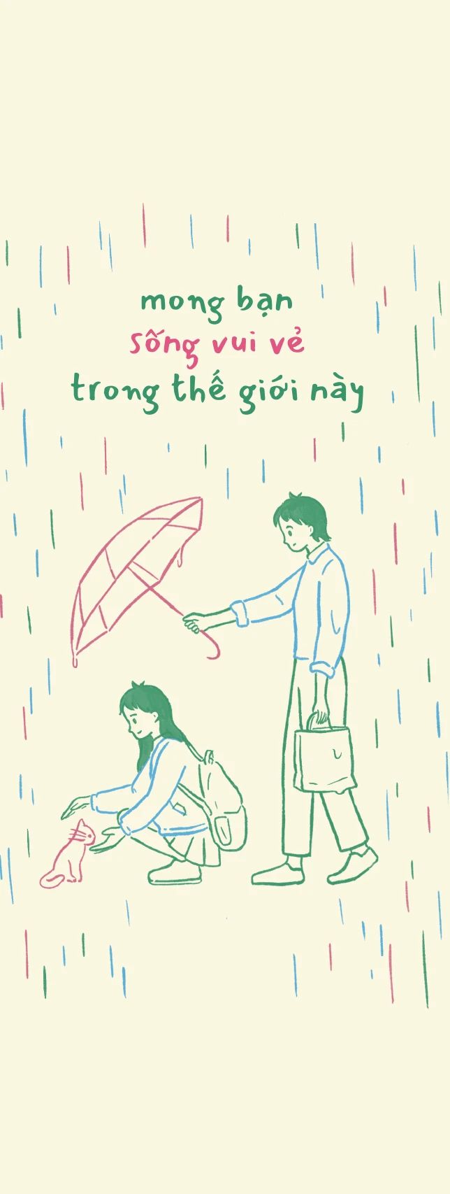  Mong Bạn Sống Vui Vẻ Trong Thế Giới Này 