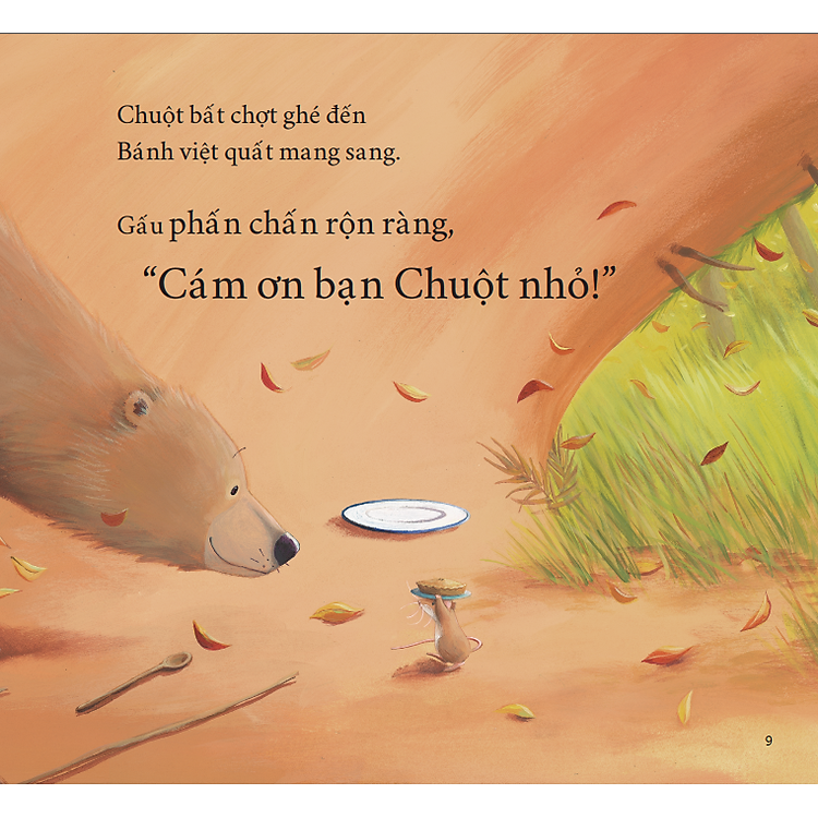  Gấu Nói Lời Cảm Ơn 