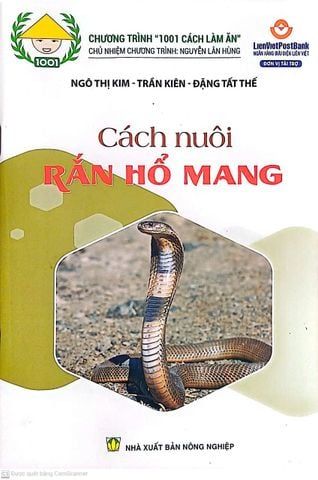  Combo Cách Nuôi Rắn (3 Cuốn) 