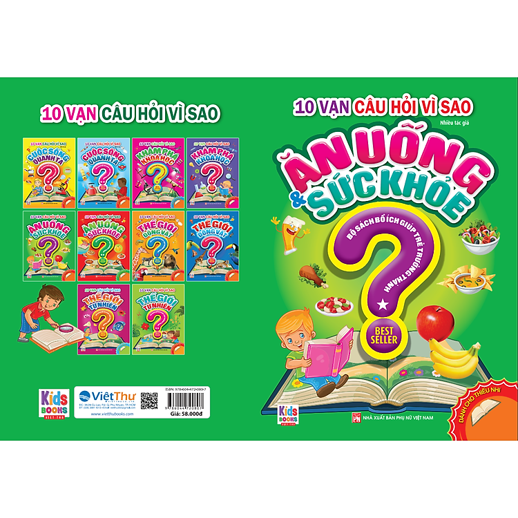  10 Vạn Câu Hỏi Vì Sao - Ăn Uống Và Sức Khỏe - Tập 1 