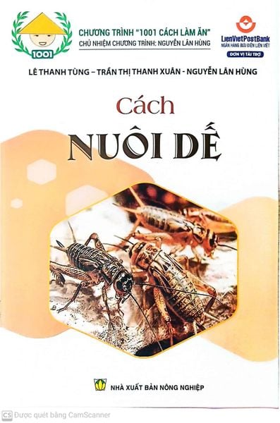 Cách Nuôi Dế - NXB Nông Nghiệp