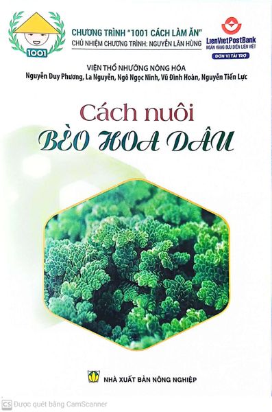 Cách Nuôi Bèo Hoa Dâu - NXB Nông Nghiệp