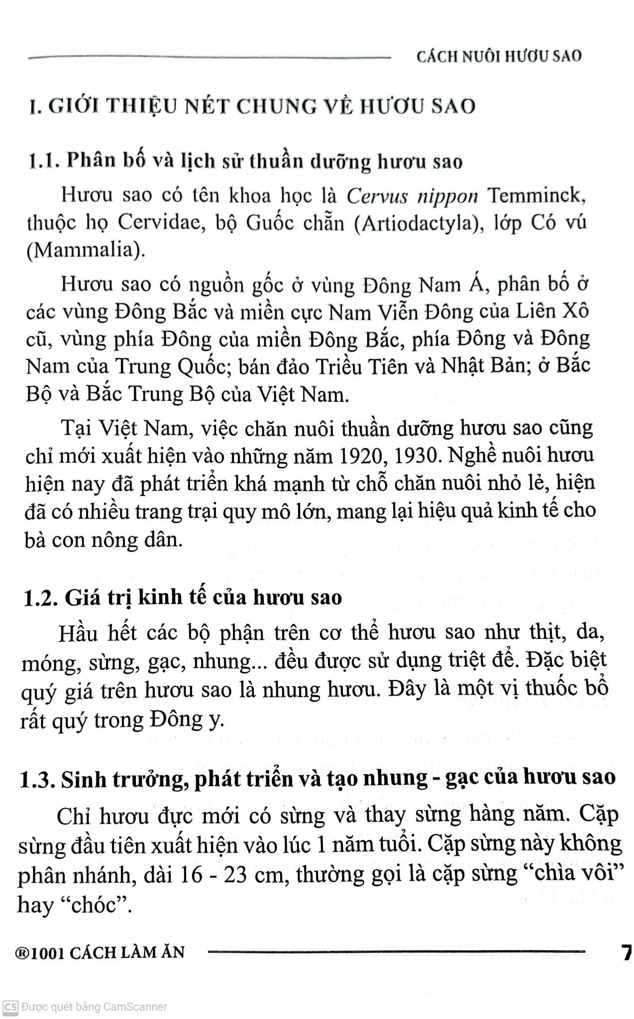  Cách Nuôi Hươu Sao 