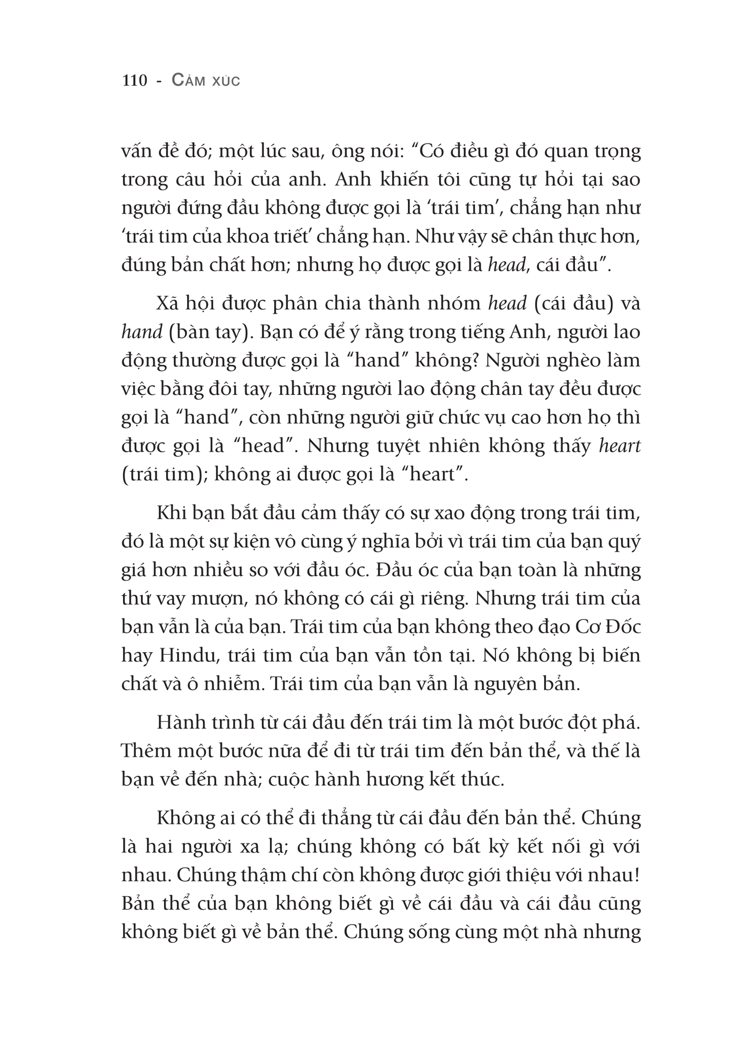  Osho - Cảm Xúc - Chuyển Hóa Nỗi Sợ Hãi, Giận Dữ Và Ghen Tuông Thành Năng Lượng Sáng Tạo 