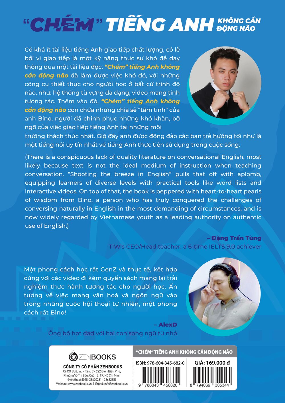  Chém Tiếng Anh Không Cần Động Não - Tác giả: Vũ Vi Bình (Bino Chém Tiếng Anh) 