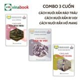  Combo Cách Nuôi Rắn (3 Cuốn) 
