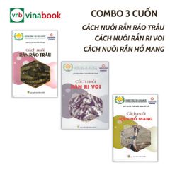  Combo Cách Nuôi Rắn (3 Cuốn) 