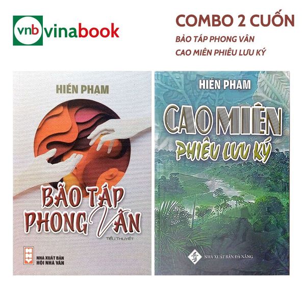 Combo 2 Cuốn - Bão Táp Phong Vân - Cao Miên Phiêu Lưu Ký - Hiến Phạm - Hiến Phạm