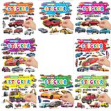  Combo Trò Chơi Dán Hình IQ - EQ -CQ Sticker (Bộ 8 Cuốn) 