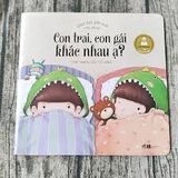  Giáo Dục Giới Tính Nhi Đồng - Con Trai, Con Gái Khác Nhau Ạ? 