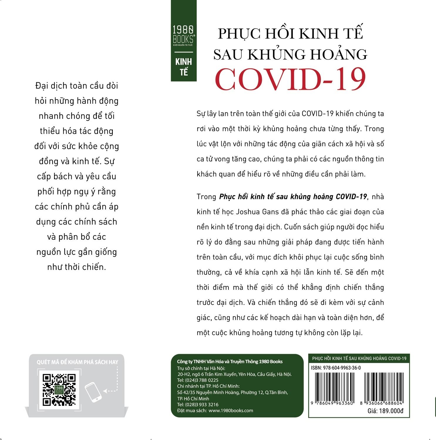  Phục Hồi Kinh Tế Sau Khủng Hoảng Covid-19 