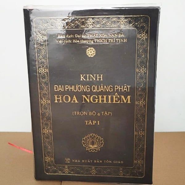 Trọn Bộ 4 Quyển Kinh Đại Phương Quảng Phật Hoa Nghiêm - Chính Thông
