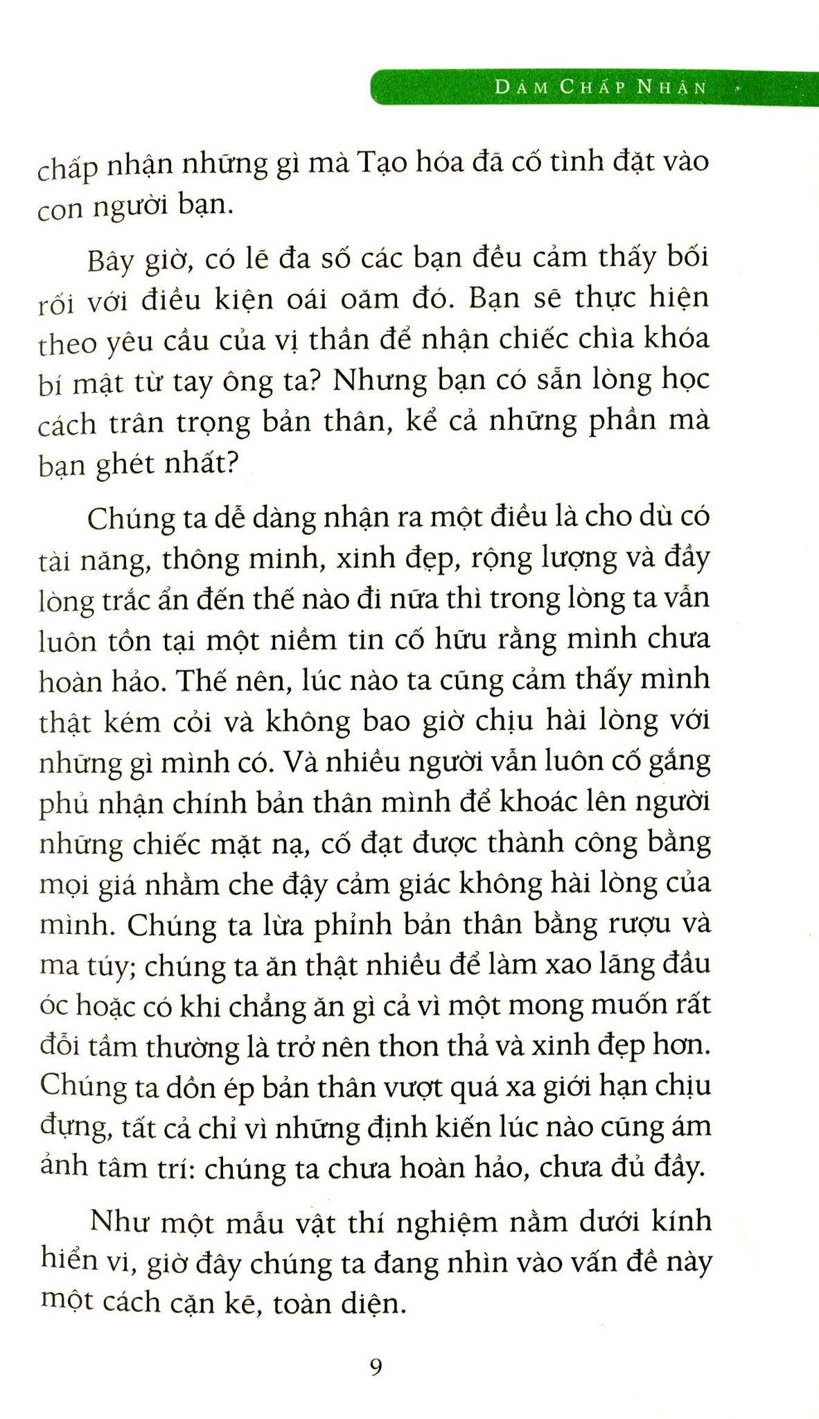  Dám Chấp Nhận 