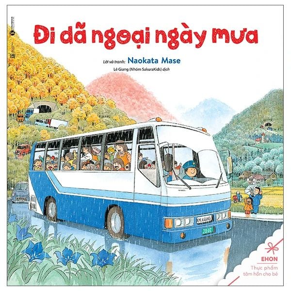  Ehon Thực Phẩm Tâm Hồn Cho Trẻ - Đi Dã Ngoại Ngày Mưa (Tái Bản 2025) 
