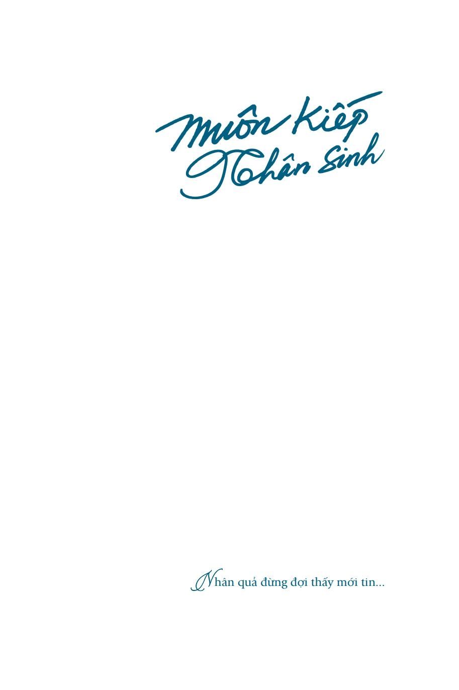  Muôn Kiếp Nhân Sinh (Bìa Cứng) 