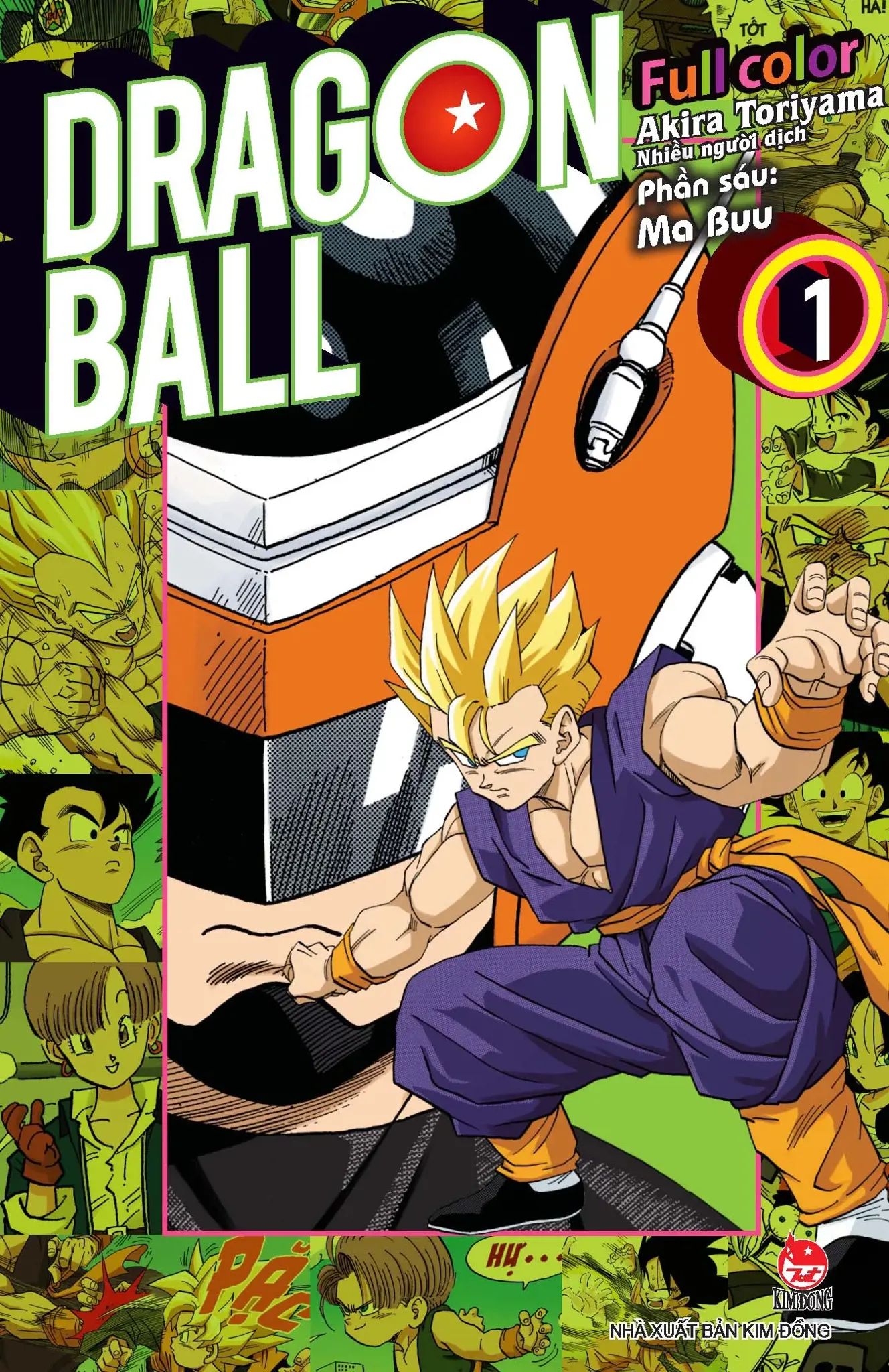  Dragon Ball Full Color - Phần Sáu: Ma Buu - Tập 1 