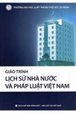  Giáo trình lịch sử nhà nước và pháp luật Việt Nam 