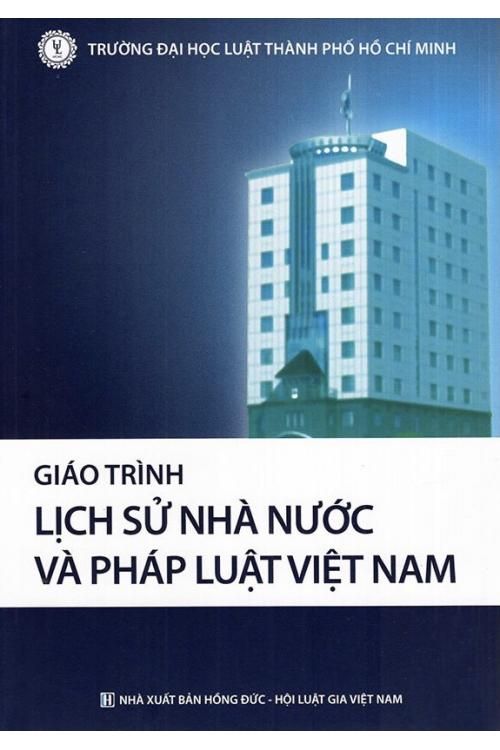  Giáo trình lịch sử nhà nước và pháp luật Việt Nam 