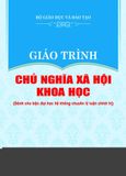  Giáo trình Chủ nghĩa xã hội khoa học (Dành cho bậc đại học hệ không chuyên lý luận chính trị) 