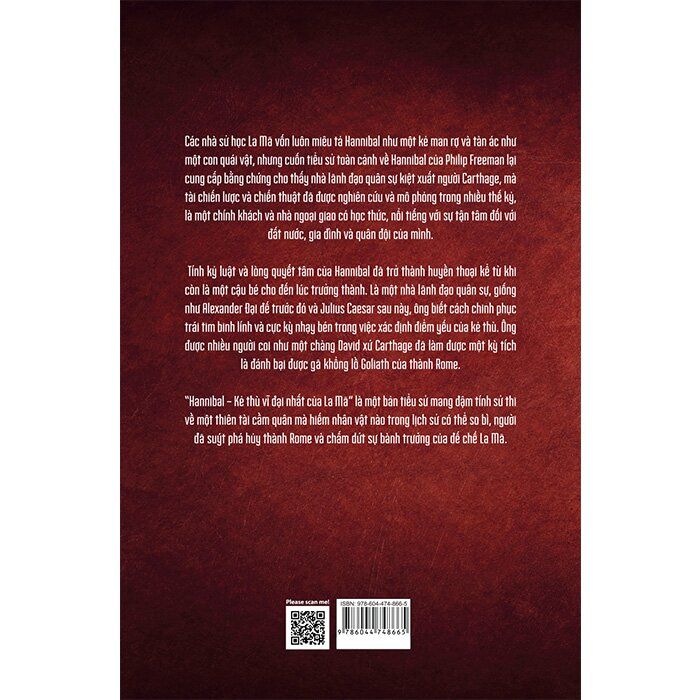  Hannibal - Kẻ Thù Vĩ Đại Nhất Của La Mã - Bìa Cứng 