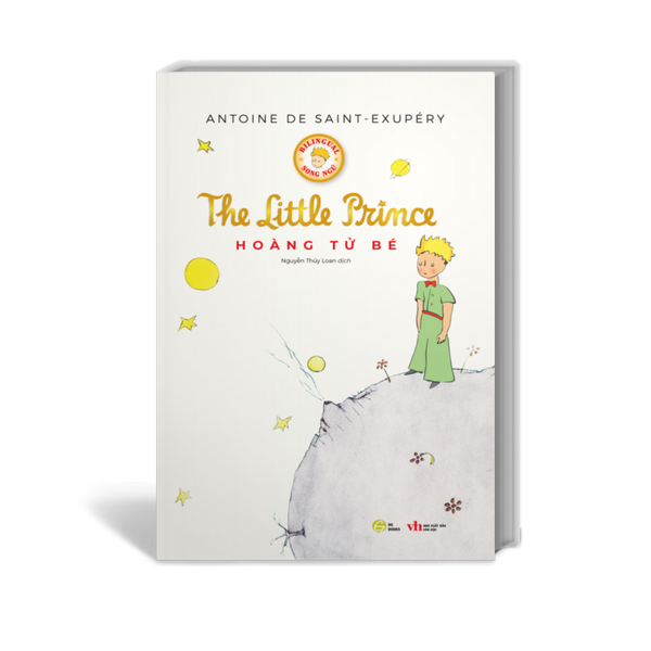 Hoàng Tử Bé_The Little Prince Bản Song Ngữ Việt - Anh (Kèm File Nghe + Note Từ Mới) - HG Books