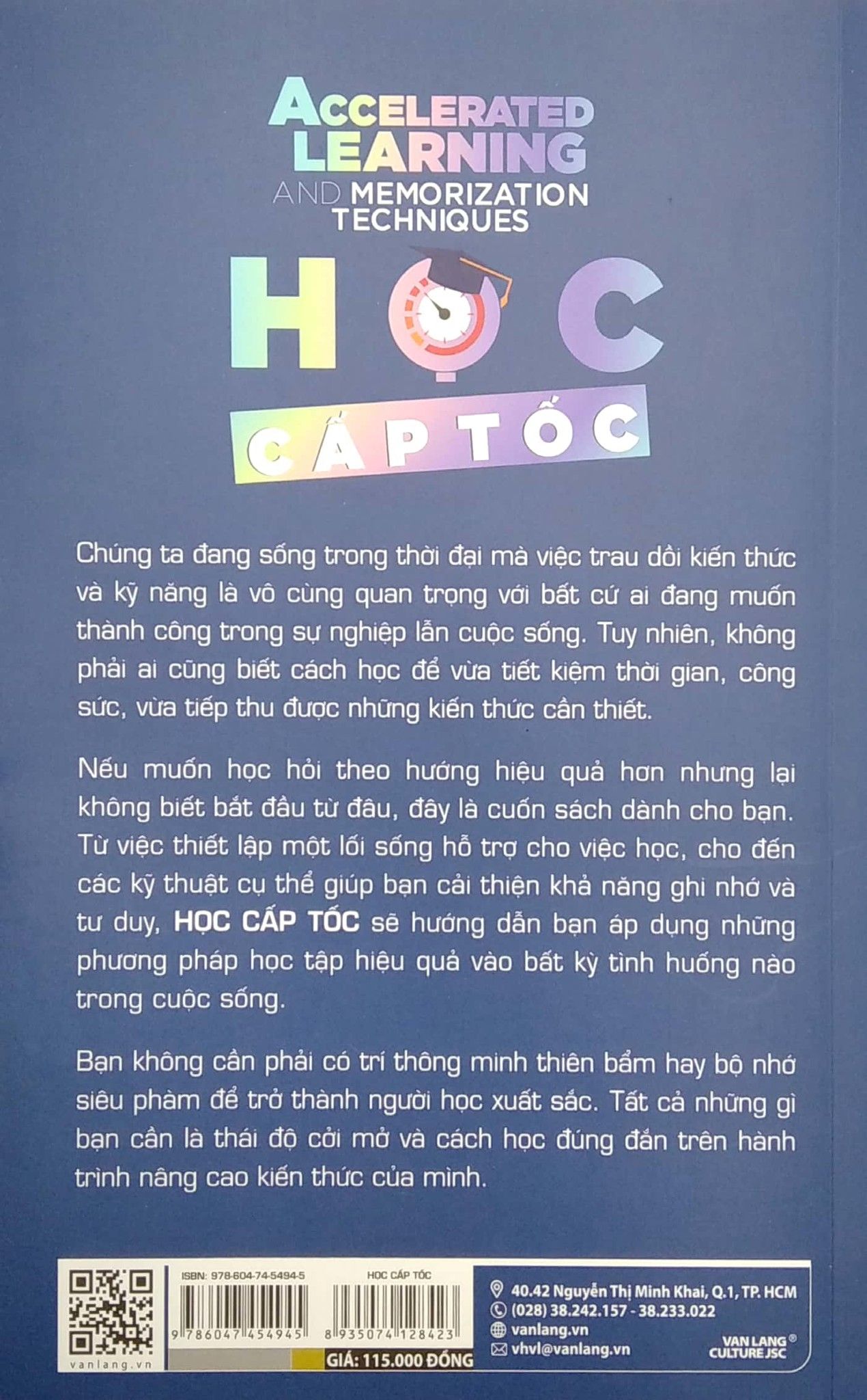  Học Cấp Tốc - Phương Pháp Học Nhanh, Nhớ Lâu Rèn Luyện Trí Nhớ Và Tư Duy Nhạy Bén 