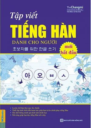  Tập Viết Tiếng Hàn Dành Cho Người Mới Bắt Đầu 