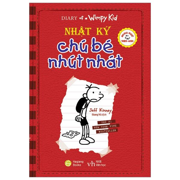 Nhật Ký Chú Bé Nhút Nhát Song Ngữ Việt - AnhTập 1 - HG Books
