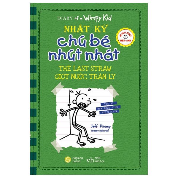 Nhật Ký Chú Bé Nhút Nhát Song Ngữ Việt - AnhTập 3: Giọt Nước Tràn Ly - HG Books