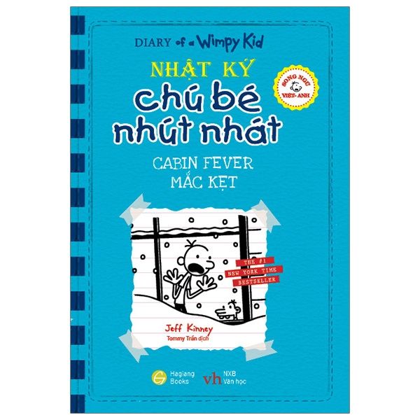  Nhật Ký Chú Bé Nhút Nhát Song Ngữ Việt - AnhTập 6: Mắc Kẹt(Tái bản lần thứ 3) 