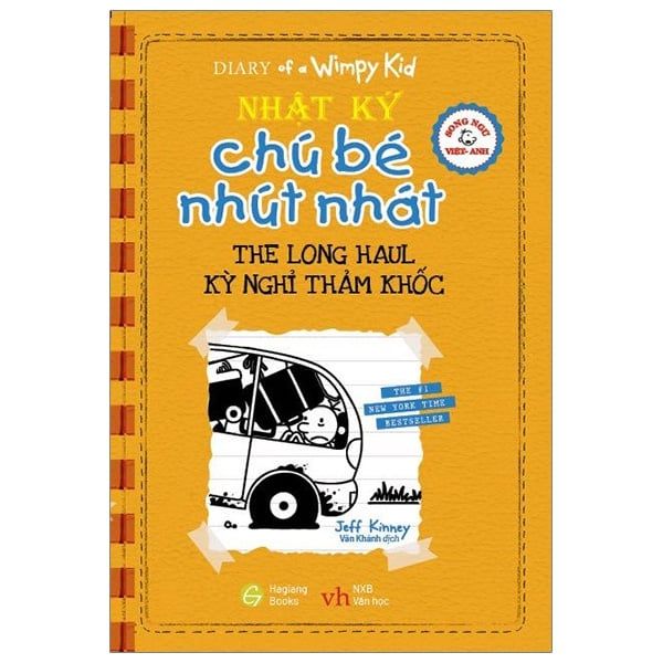  Nhật Ký Chú Bé Nhút Nhát Song Ngữ Việt - AnhTập 9: Kỳ Nghỉ Thảm Khốc 