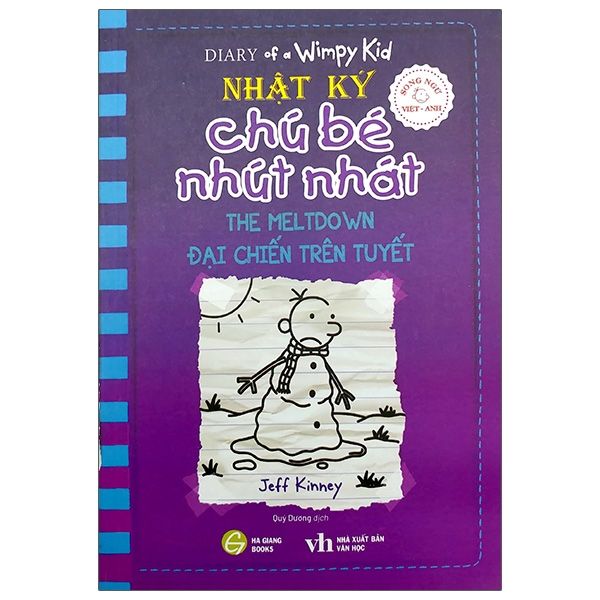  Nhật Ký Chú Bé Nhút Nhát Song Ngữ Việt - AnhTập 13: Đại Chiến Trên Tuyết 