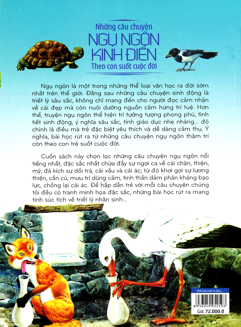  Những Câu Chuyện Ngụ Ngôn Kinh Điển Theo Bé Suốt Cuộc Đời - Mất Bò Mới Lo Làm Chuồng (Tái Bản 2016) 