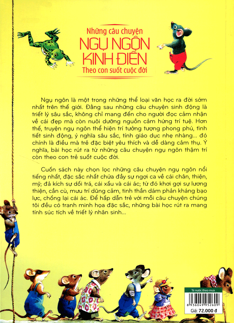  Những Câu Chuyện Ngụ Ngôn Kinh Điển Theo Bé Suốt Cuộc Đời - Té Nước Theo Mưa (Tái Bản 2016) 