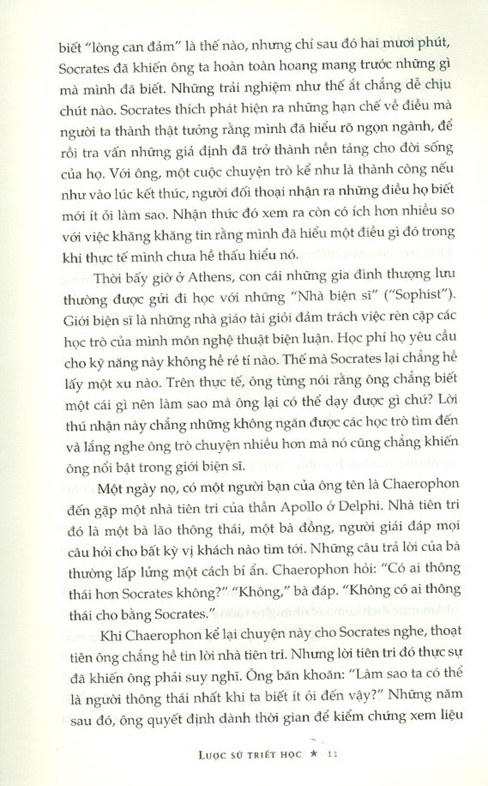  Lược Sử Triết Học 
