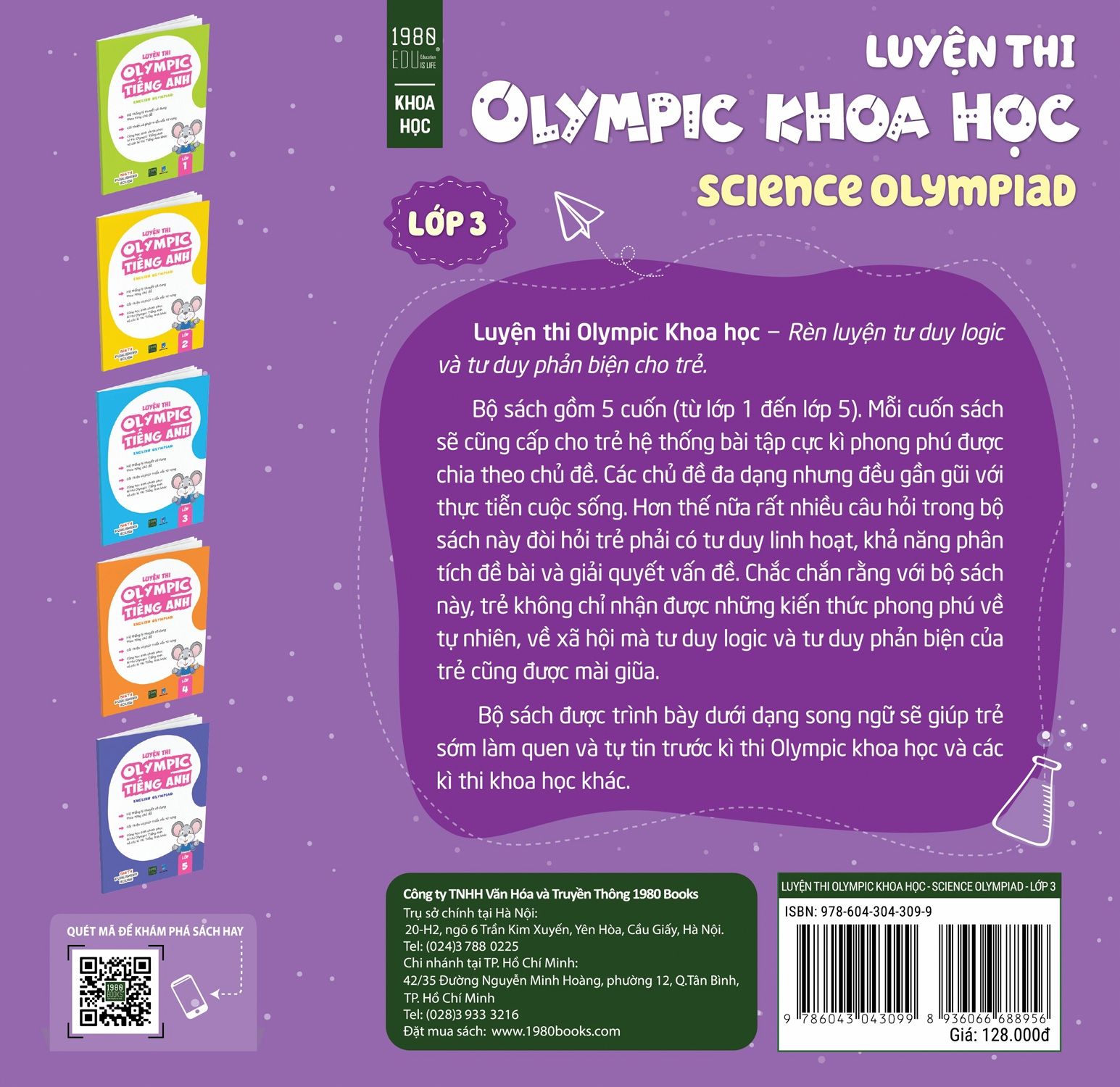  Luyện Thi Olympic Khoa Học - Lớp 3 (Song Ngữ) 