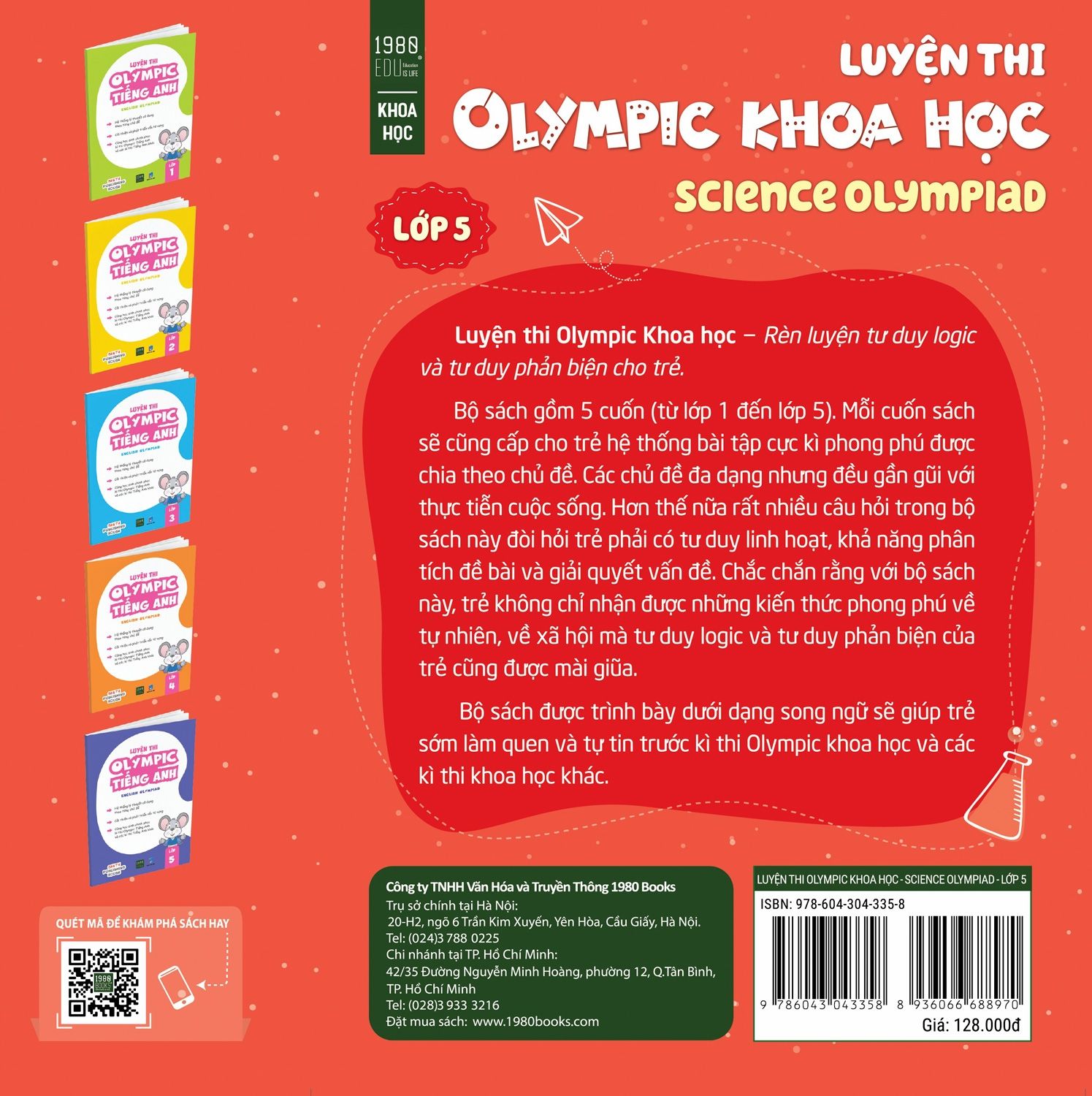  Luyện Thi Olympic Khoa Học - Lớp 5 (Song Ngữ) 
