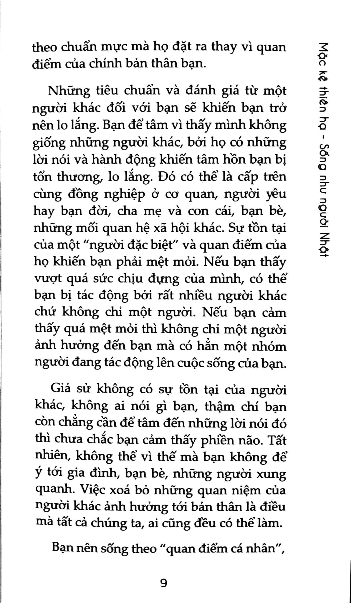  Mặc Kệ Thiên Hạ, Sống Như Người Nhật 