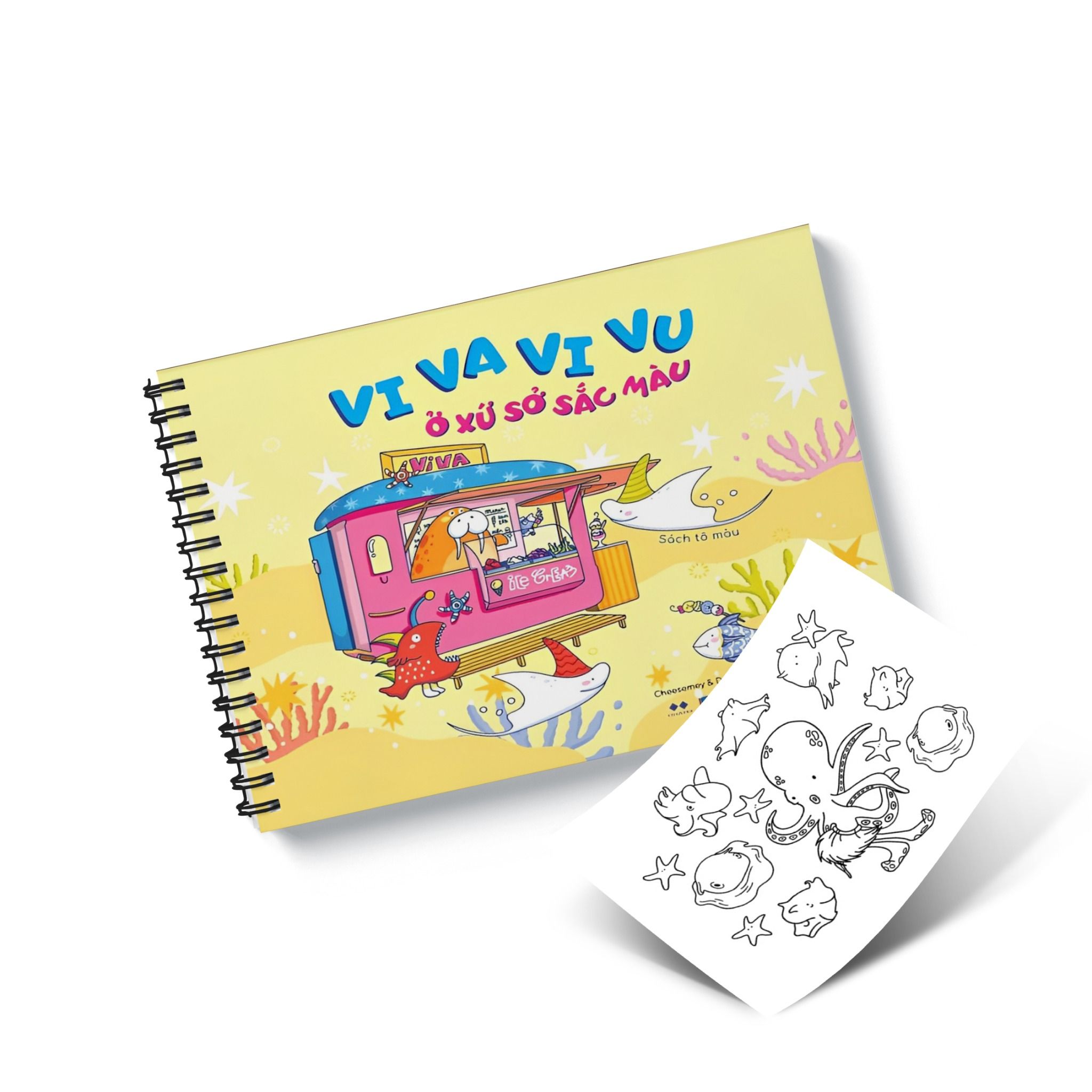  Vi Va Vi Vu Ở Xứ Sở Sắc Màu (Bản Bìa Vàng) 