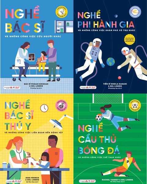 Khám Phá Những Nghề Nghiệp Thú Vị (4 Cuốn) - Tân Việt