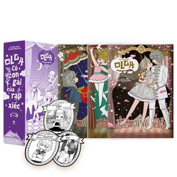  Boxset 3 Tập Olga - Cô Con Gái Của Rạp Xiếc 