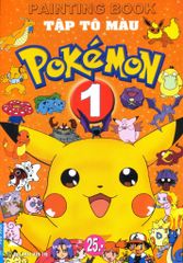 Tập Tô Màu Pokémon - Tập 1 - Tái bản 2014