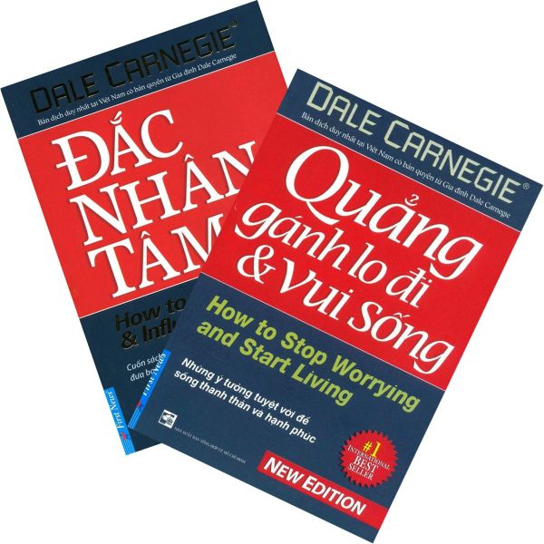 Combo Đắc Nhân Tâm + Quẳng Gánh Lo Đi Và Vui Sống - nhân trí